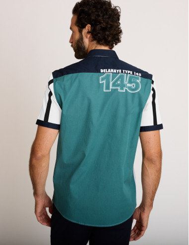 Camisa de algodón verde CAPELLA