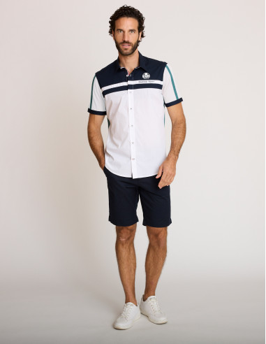 Camisa de algodón verde CAPELLA