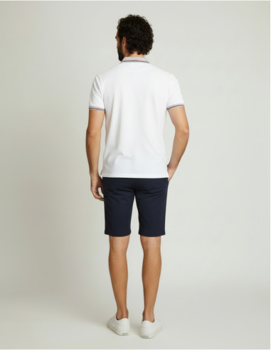 Polo de algodón blanco LASUPER