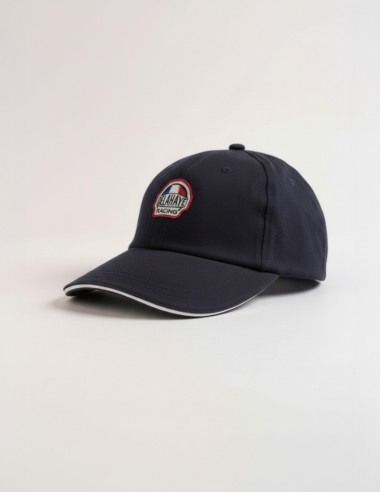 Casquette en coton bleu marine AUROCH