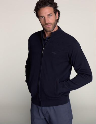 Gilet GUZET Bleu marine