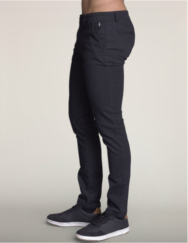 Pantalon Melange anthracite