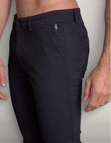 Pantalon Melange anthracite