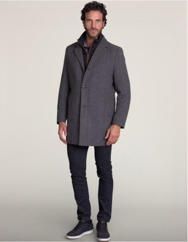 Pantalon Melange anthracite