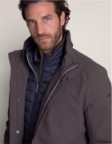 Parka KARELLIS Marron