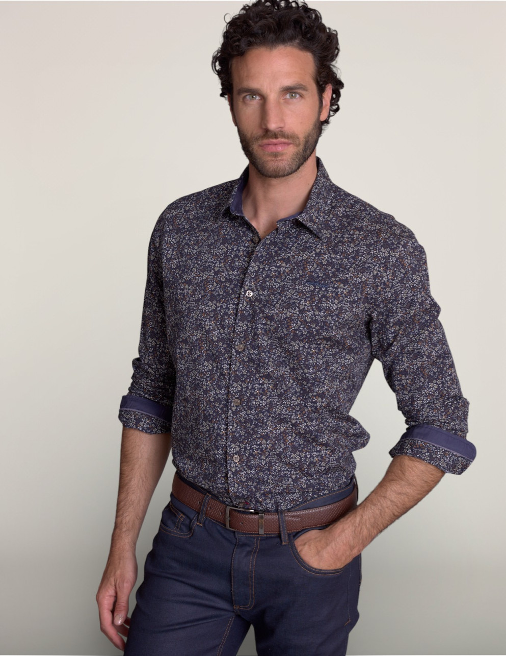 Camicia Navy