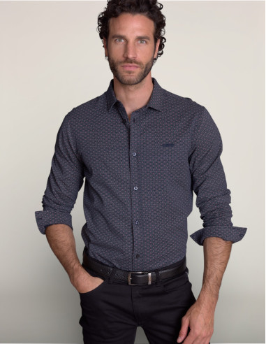 Camisa «Azul noche»