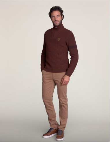 Pull TABEILLE Marron