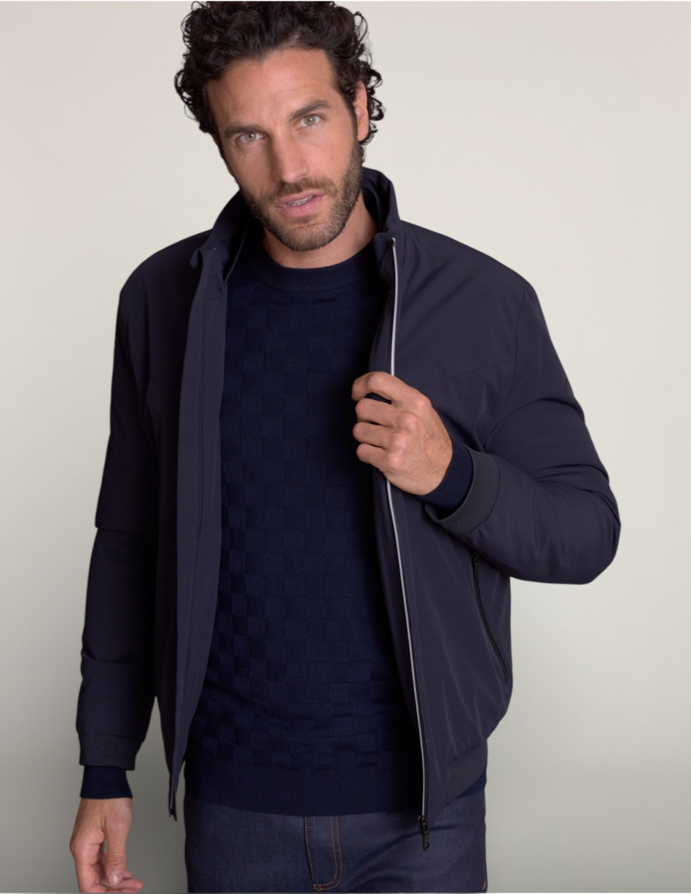Blouson BRAMELOUP Bleu marine