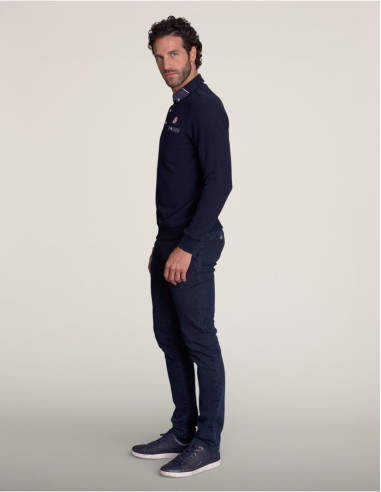 Polo LISPACH Bleu marine