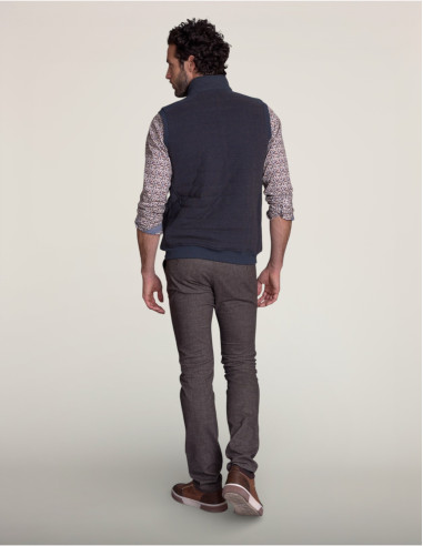 Gilet sans manches GRANDBORNAND Marron