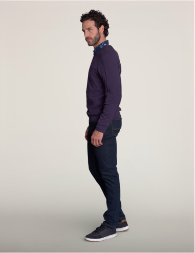 Pull TRANQUILLE Violet foncé