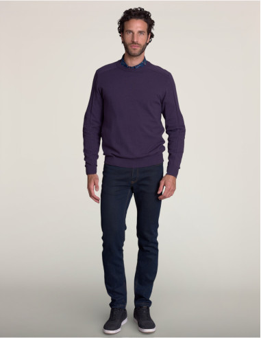 Pull TRANQUILLE Violet foncé