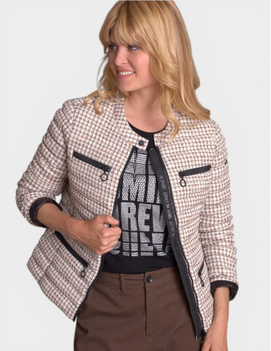 Doudoune DALLOS Beige corail