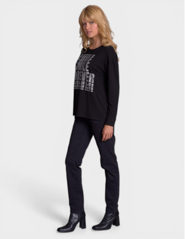 T-shirt LUITEL Noir