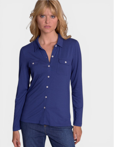 Chemise Electric blue