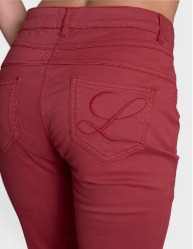 Pantalon Grenat