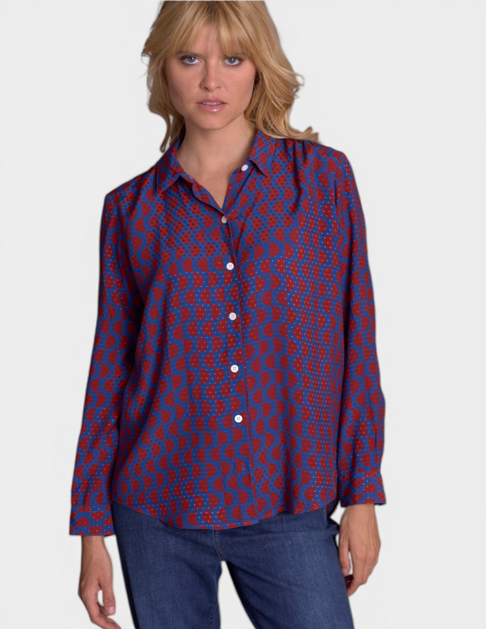 Chemise Electric blue