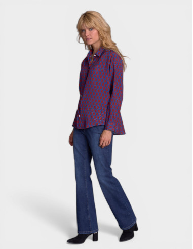 Chemise Electric blue