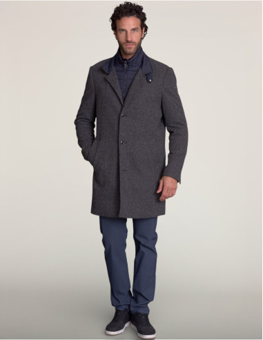Manteau Gris chine