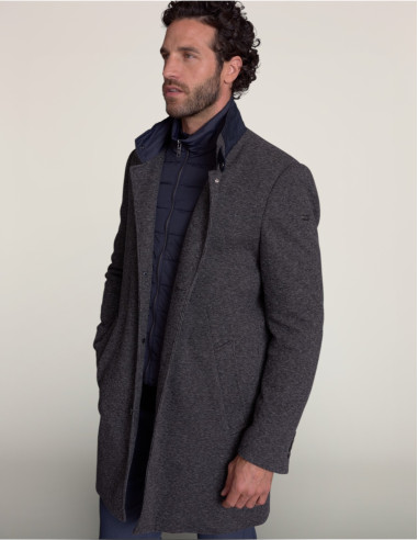 Manteau Gris chine