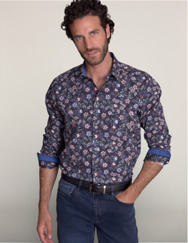 Chemise CHASTREIX  Bleu
