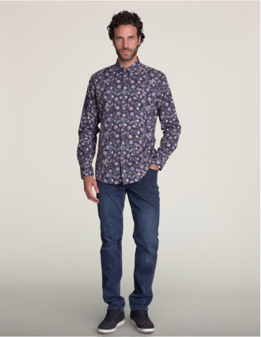 Chemise CHASTREIX  Bleu