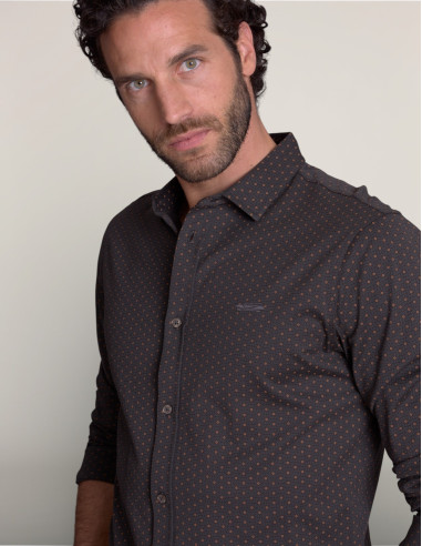 Chemise Brun