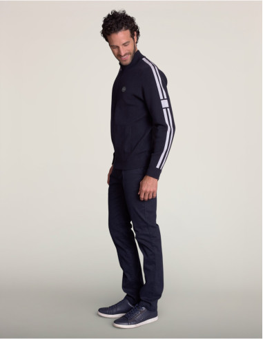 Gilet GHISONI Bleu marine