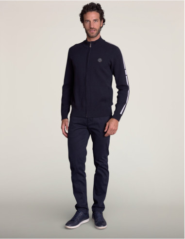 Gilet GHISONI Bleu marine
