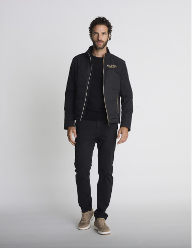 Blouson stretch noir BAIE