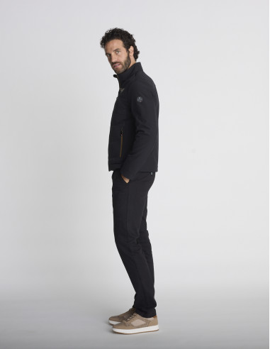 Blouson stretch noir BAIE