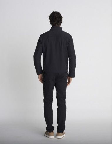 Blouson stretch noir BAIE