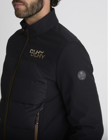 Blouson stretch noir BAIE