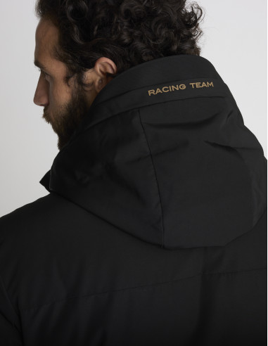 Parka longue noire KEFIR