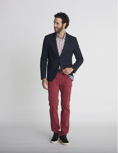 Blazer stretch bleu marine VIGNE