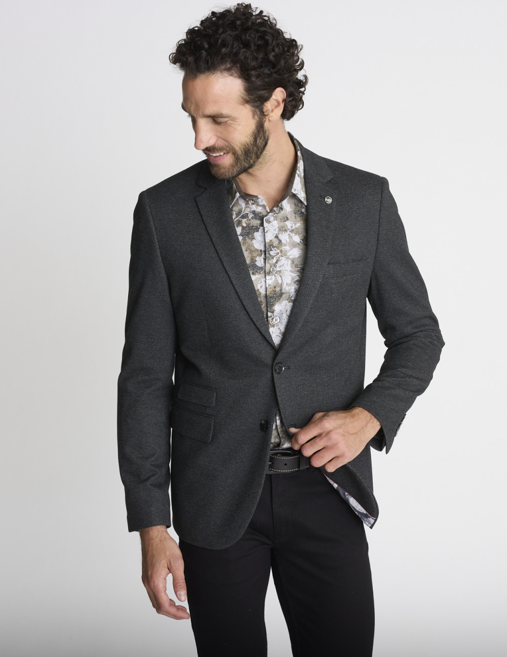 Blazer stretch gris VIGNE