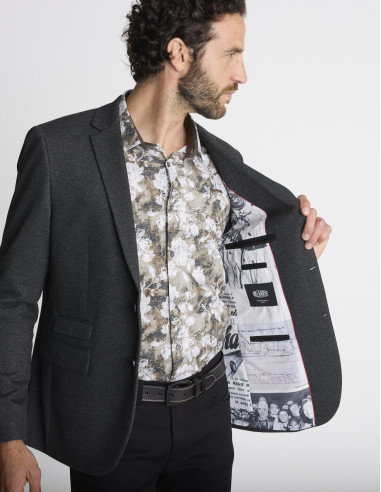Blazer stretch gris VIGNE