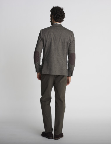 Blazer stretch marron VIGNE