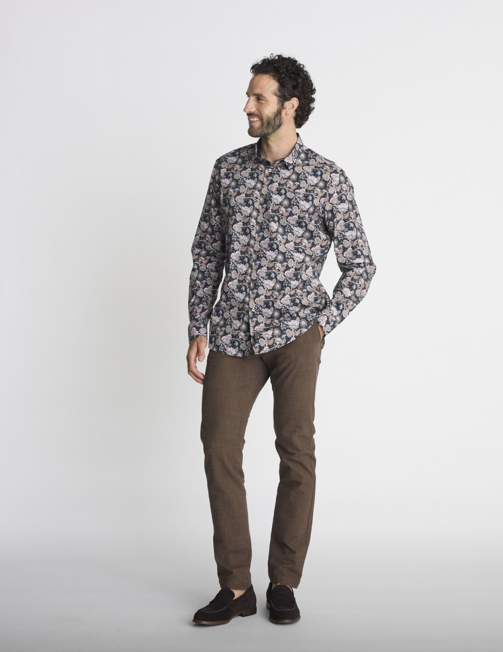 Chemise à imprimé floral...
