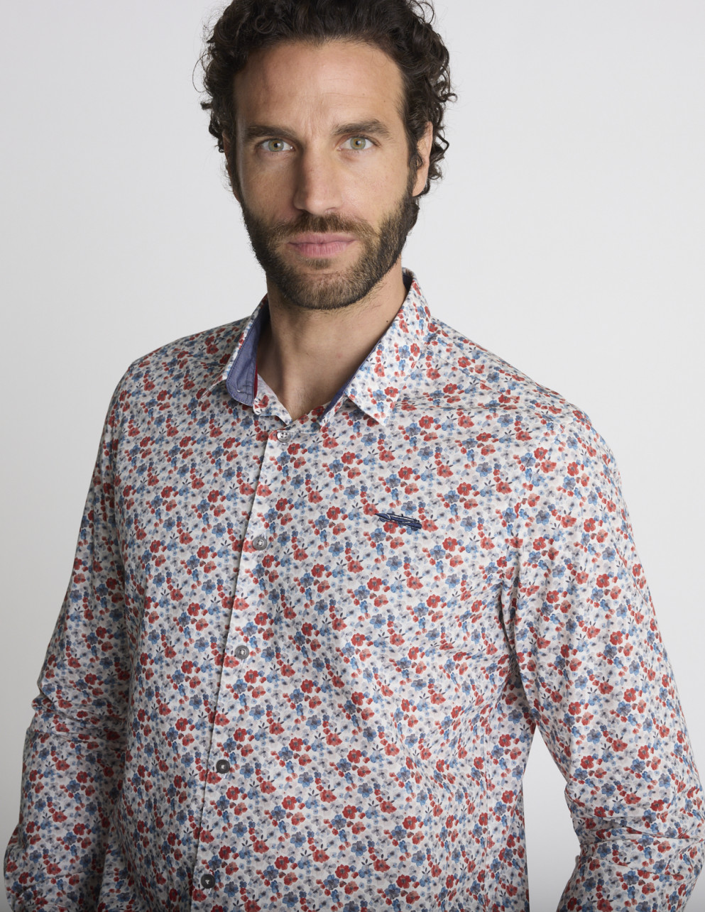 Chemise à imprimé floral...