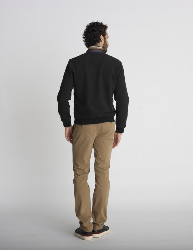 Gilet zippé matelassé noir GLACIER