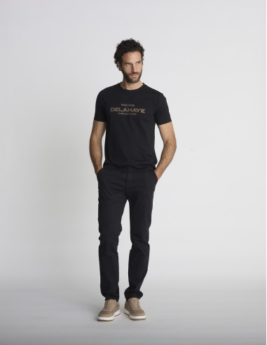 T-shirt imprimé noir LACS