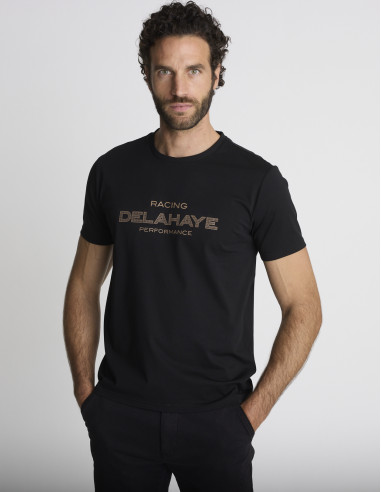 T-shirt imprimé noir LACS