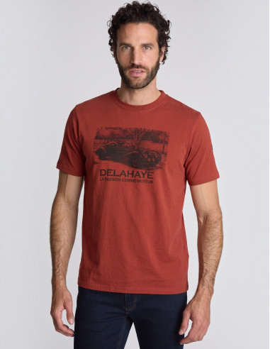 T-shirt imprimé rouge LAPS