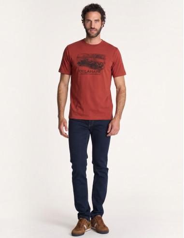 T-shirt imprimé rouge LAPS