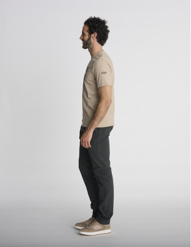 T-shirt imprimé beige LAPS
