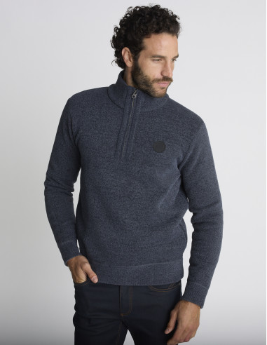 Pull camionneur gris anthracite...