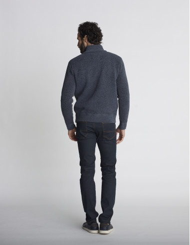 Pull camionneur gris anthracite...