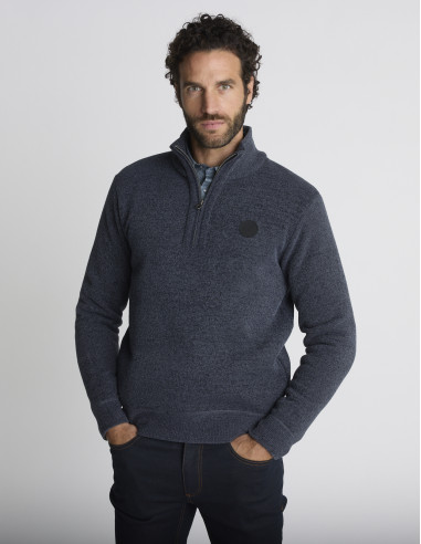 Pull camionneur gris anthracite...